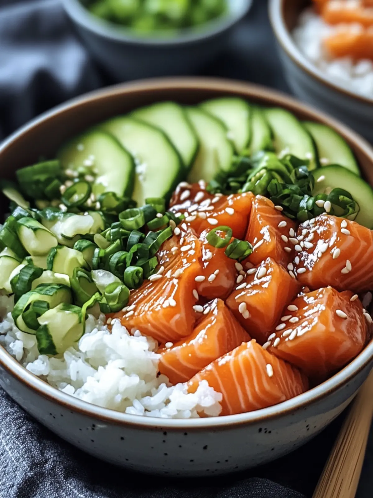 Crispy Salmon and Rice Bowl That's Quick and Yummy 4 Crispy Salmon and Rice Bowl