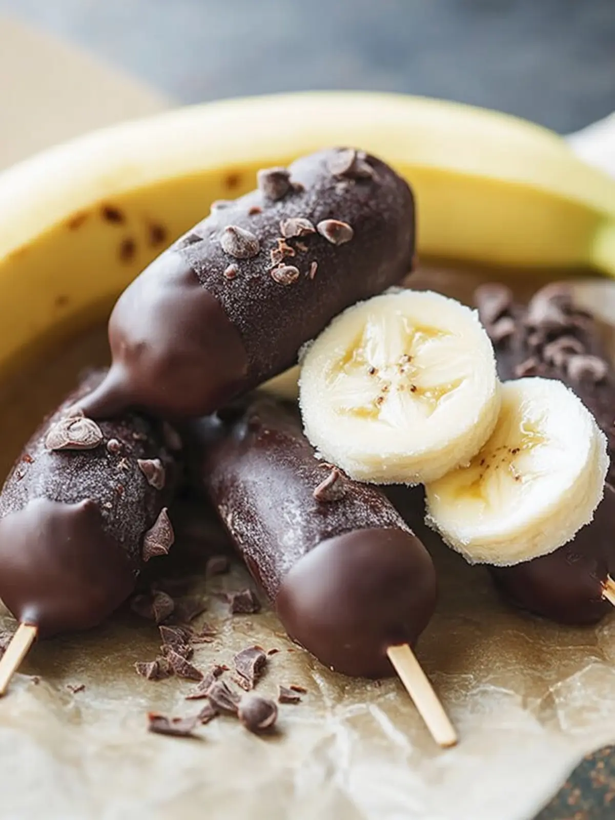 Irresistible Chocolate Covered Frozen Bananas You’ll Love 3 Chocolate Covered Frozen Bananas