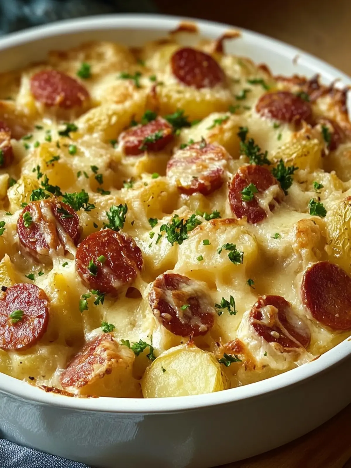 Hearty Kielbasa and Cheesy Potato Casserole: Your Ultimate Comfort Dish 4 Hearty Kielbasa and Cheesy Potato Casserole: An Amazing Ultimate Recipe