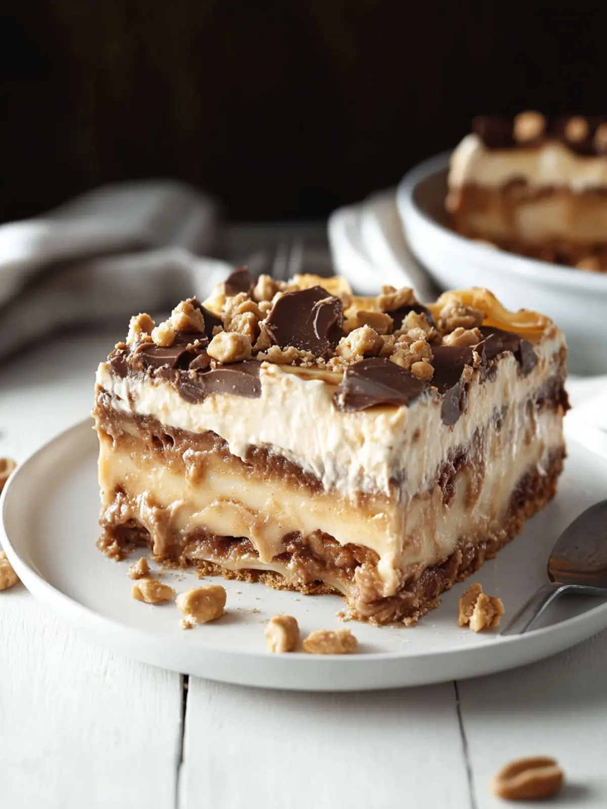 Decadent Peanut Butter Lasagna That’ll Wow Your Guests 3 Peanut Butter Lasagna