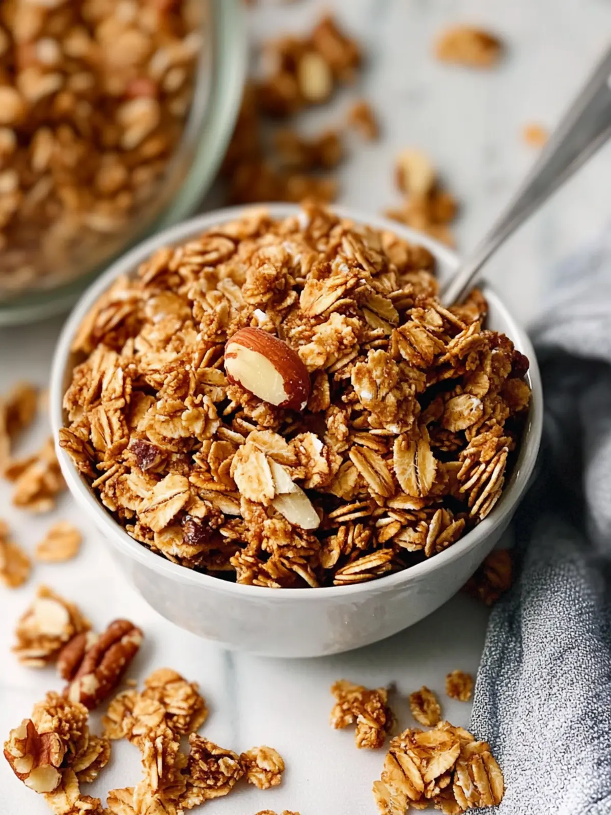 Nut-Free Sourdough Granola: Crunchy Goodness for Every Snack 2 Nut-Free Sourdough Granola