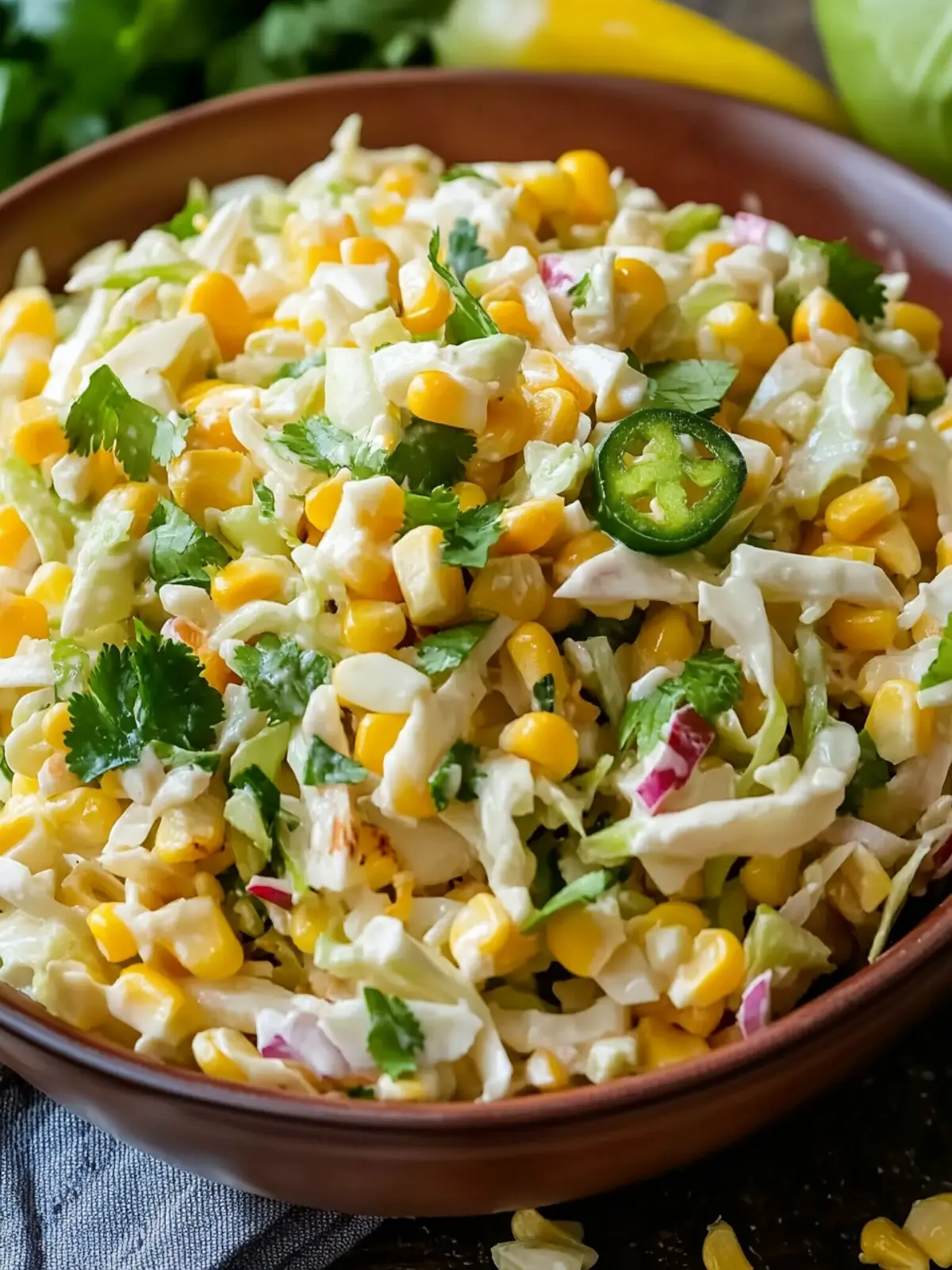 Spicy Jalapeno Corn Coleslaw: Refreshing Twist for Any Meal 3 Jalapeno Corn Coleslaw