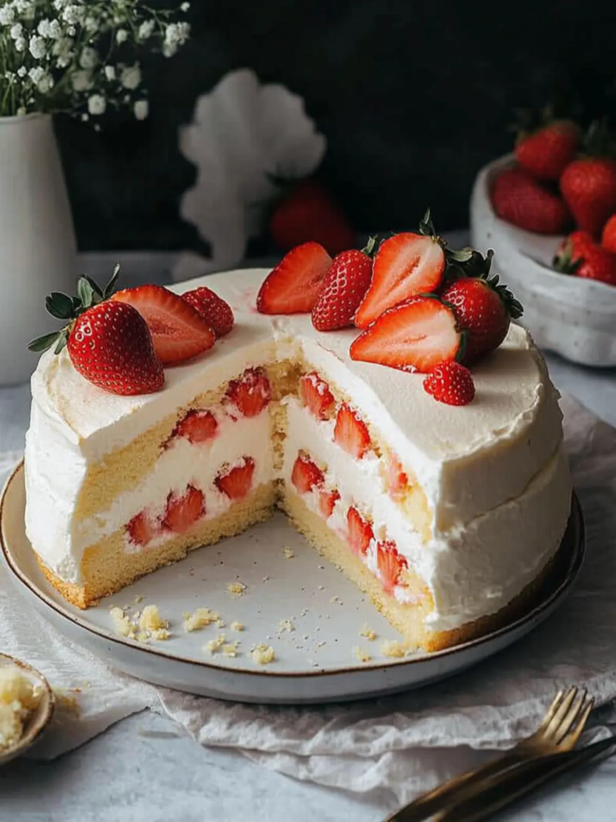 Fluffy Japanese Strawberry Shortcake Recipe for Perfect Parties 5 Japanese Strawberry Shortcake Recipe