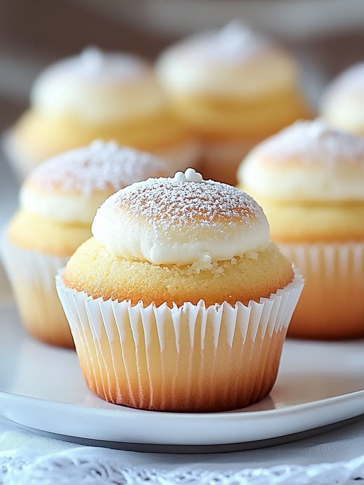 Japanese Cotton Cheesecake Cupcakes: A Light Delight Awaits 4 Japanese Cotton Cheesecake Cupcakes: A Light Dessert Delight