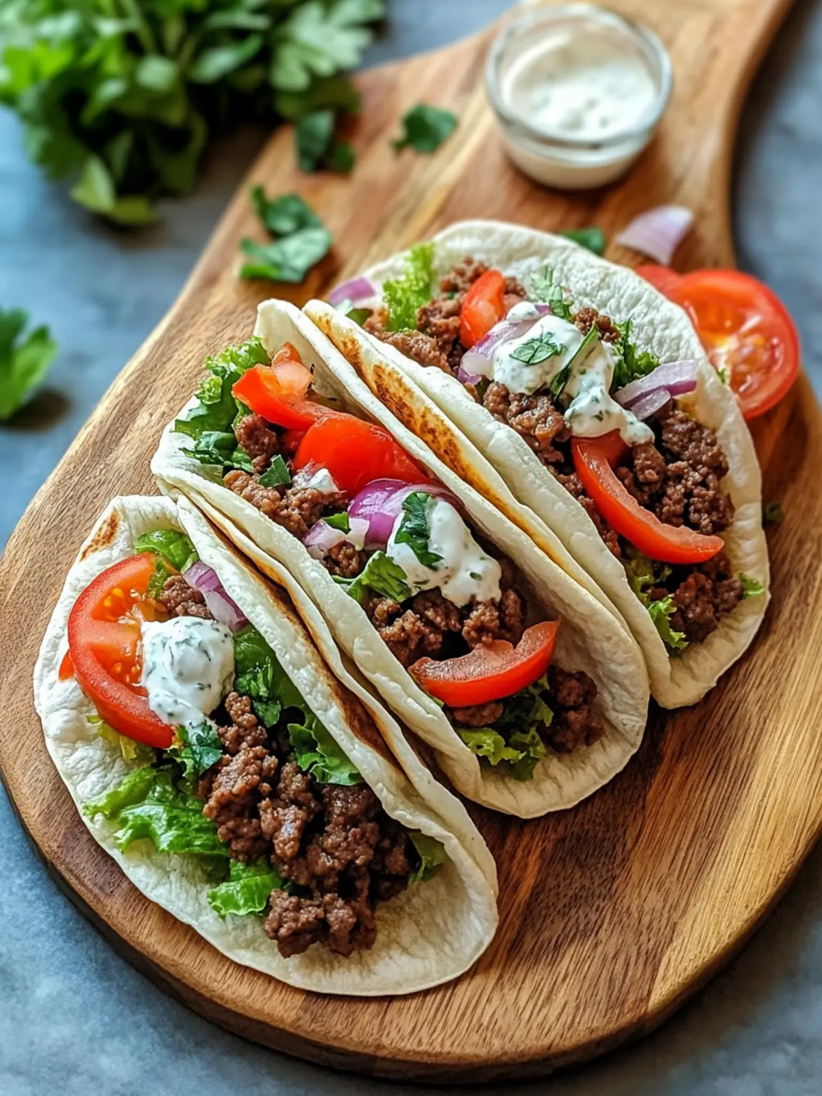 Mediterranean Bliss: Ground Beef Gyros You’ll Crave Daily 5 Mediterranean Bliss: Ground Beef Gyros