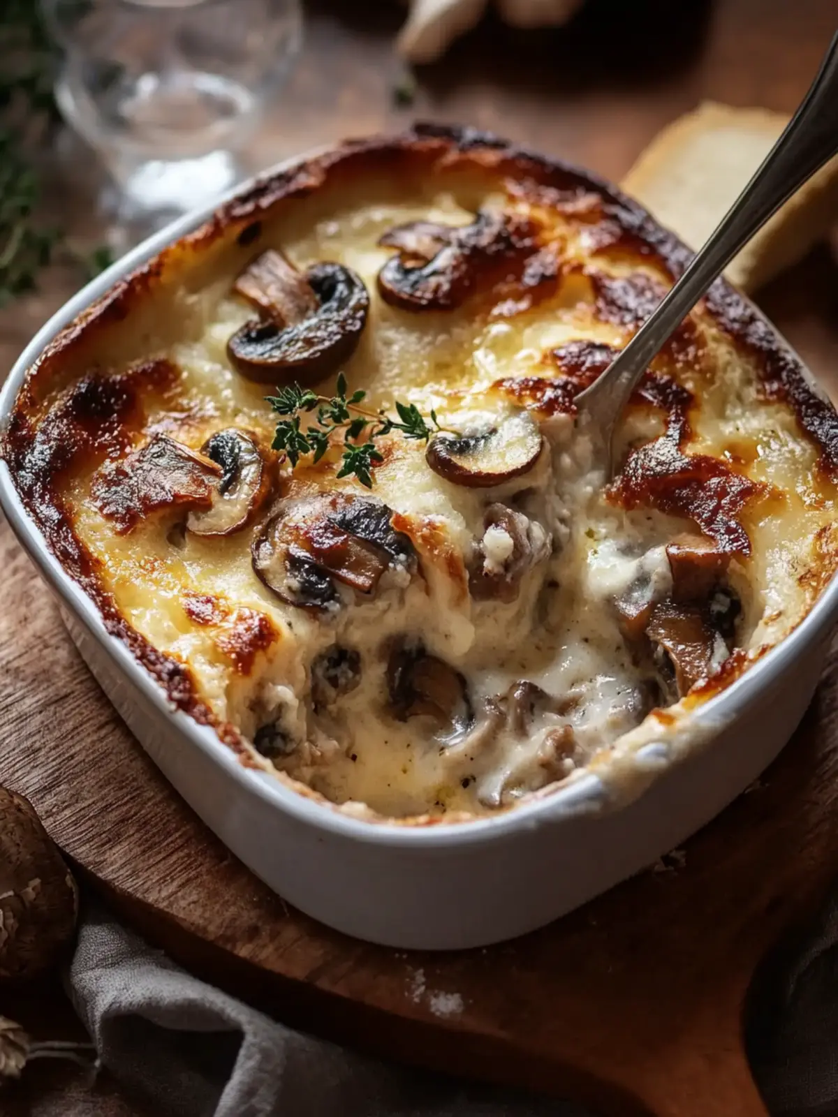 Creamy Mushroom Gratin for Cozy Comfort Food Nights 2 Mushroom Gratin