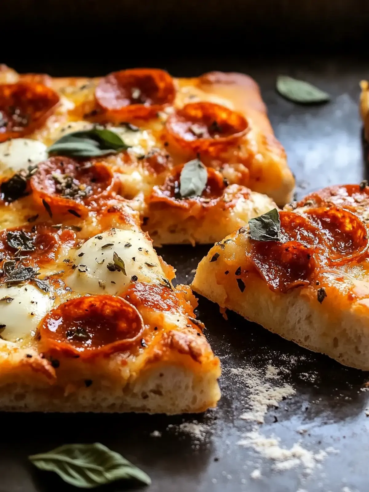 Tasty Focaccia Pizza Recipe with Crispy Crust