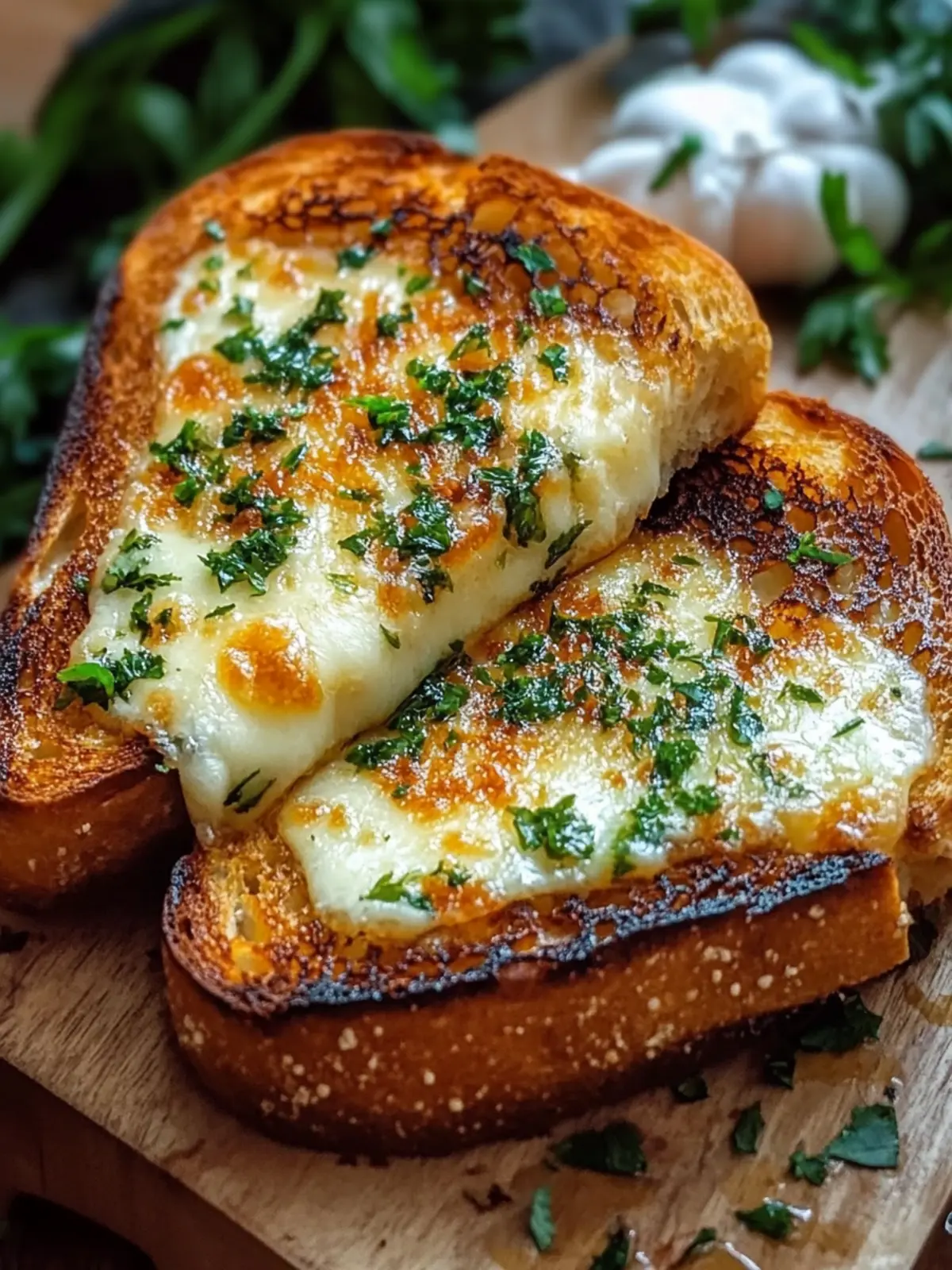 Garlic Bread Grilled Cheese: The Cozy Comfort You Crave 2 Garlic Bread Grilled Cheese