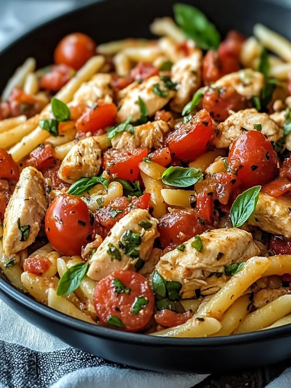 Bruschetta Chicken Pasta: Fresh & Flavorful 30-Minute Meal 3 Bruschetta Chicken Pasta : Fresh & Flavorful