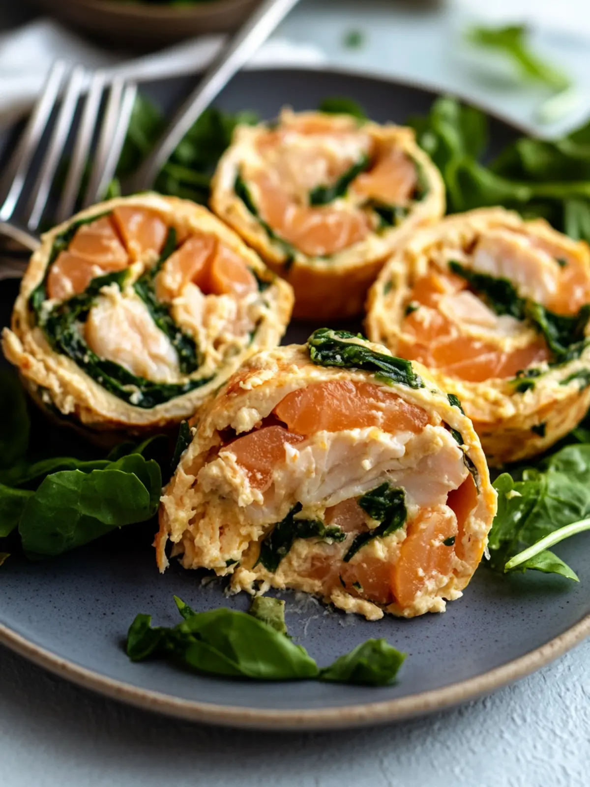 Crab Stuffed Salmon Pinwheels for a Stunning Dinner Treat 2 Crab Stuffed Salmon Pinwheels