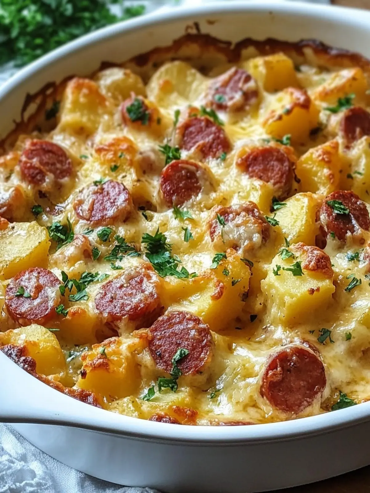 Hearty Kielbasa and Cheesy Potato Casserole: Your Ultimate Comfort Dish 5 Hearty Kielbasa and Cheesy Potato Casserole: An Amazing Ultimate Recipe