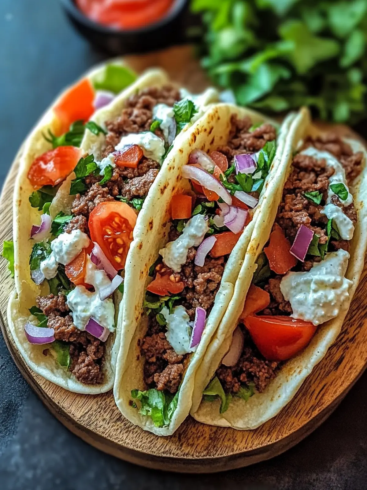 Mediterranean Bliss: Ground Beef Gyros You’ll Crave Daily 4 Mediterranean Bliss: Ground Beef Gyros