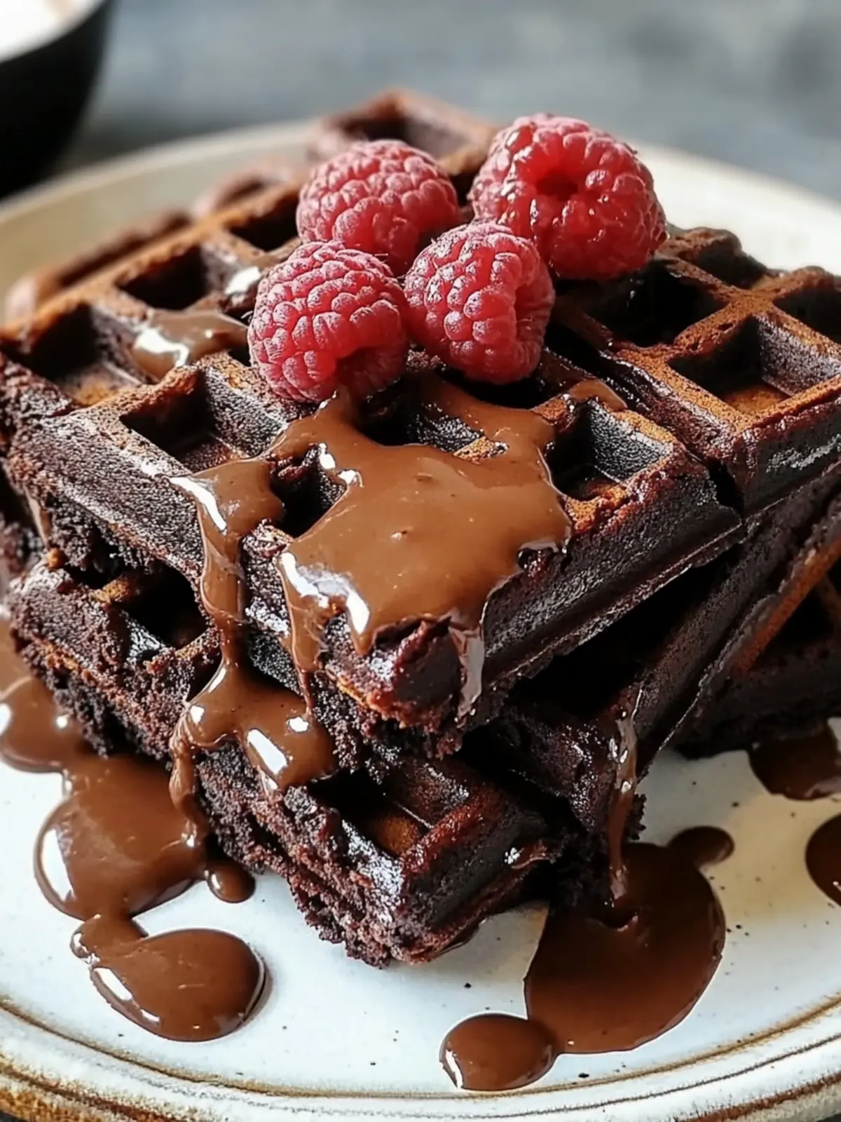 Irresistible Fudgy Brownie Waffles: Your Decadent Breakfast Treat 4 Fudgy Brownie Waffles: Decadent Breakfast Treat