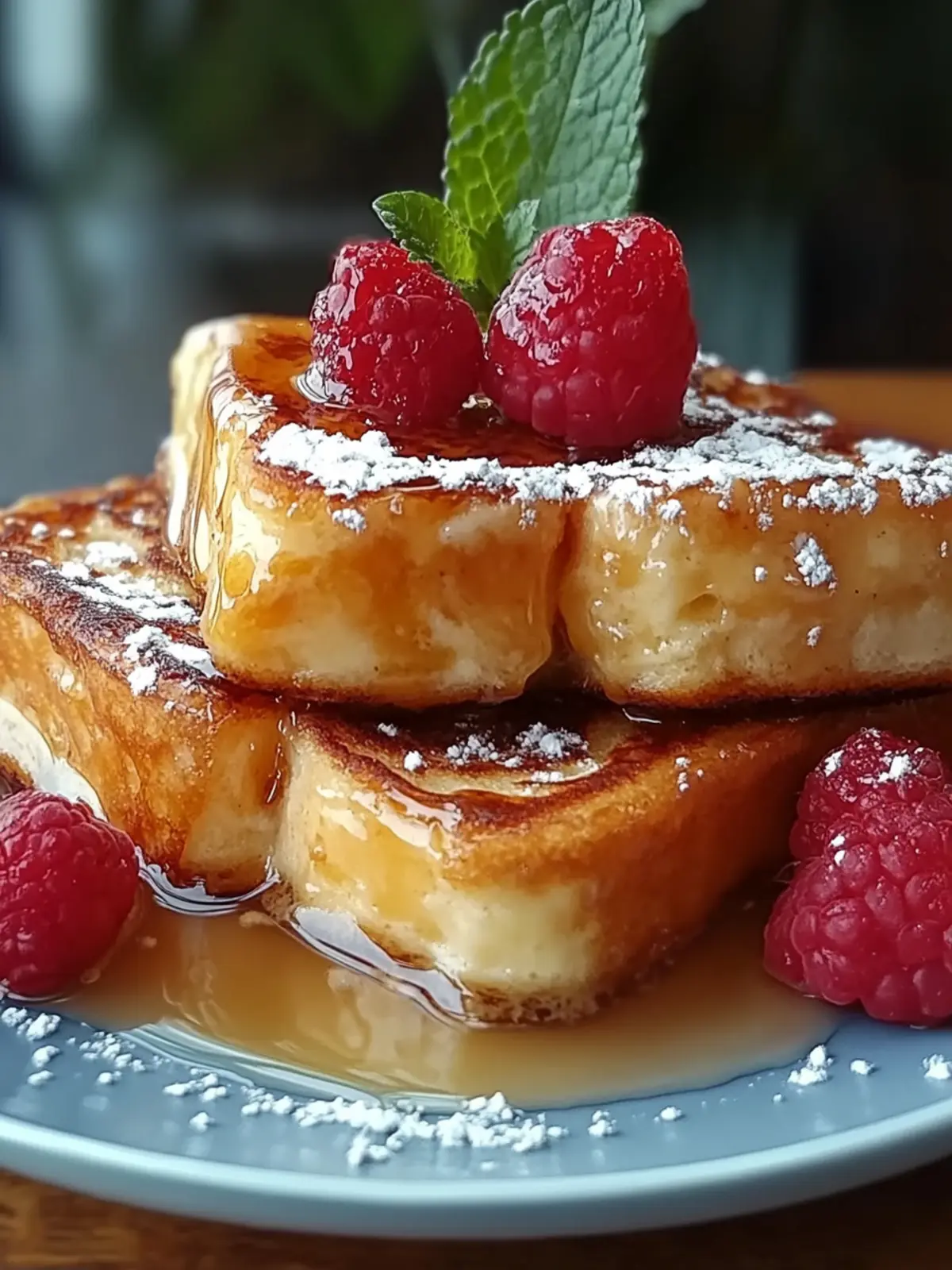 Easy Hawaiian Roll French Toast Recipe – Your Quick Morning Bliss 2 Easy Hawaiian Roll French Toast Recipe - Quick Breakfast Delight