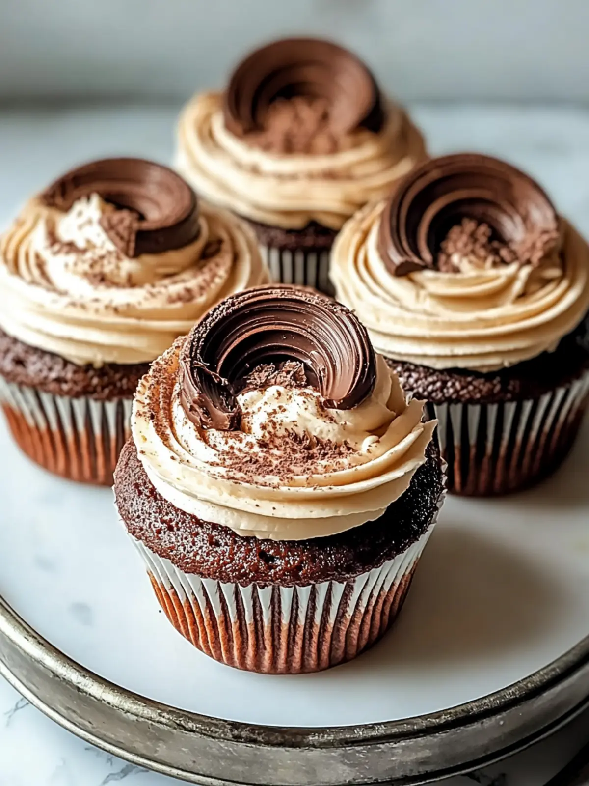 Irresistibly Decadent Chocolate Tiramisu Cupcakes You’ll Love 3 Irresistibly Decadent Chocolate Tiramisu Cupcakes You’ll Love