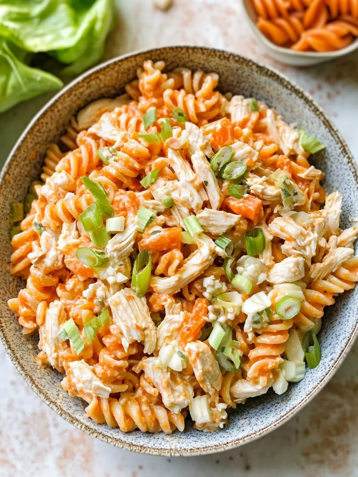 High Protein Buffalo Chicken Pasta Salad for Flavorful Meal Prep 4 High Protein Buffalo Chicken Pasta Salad