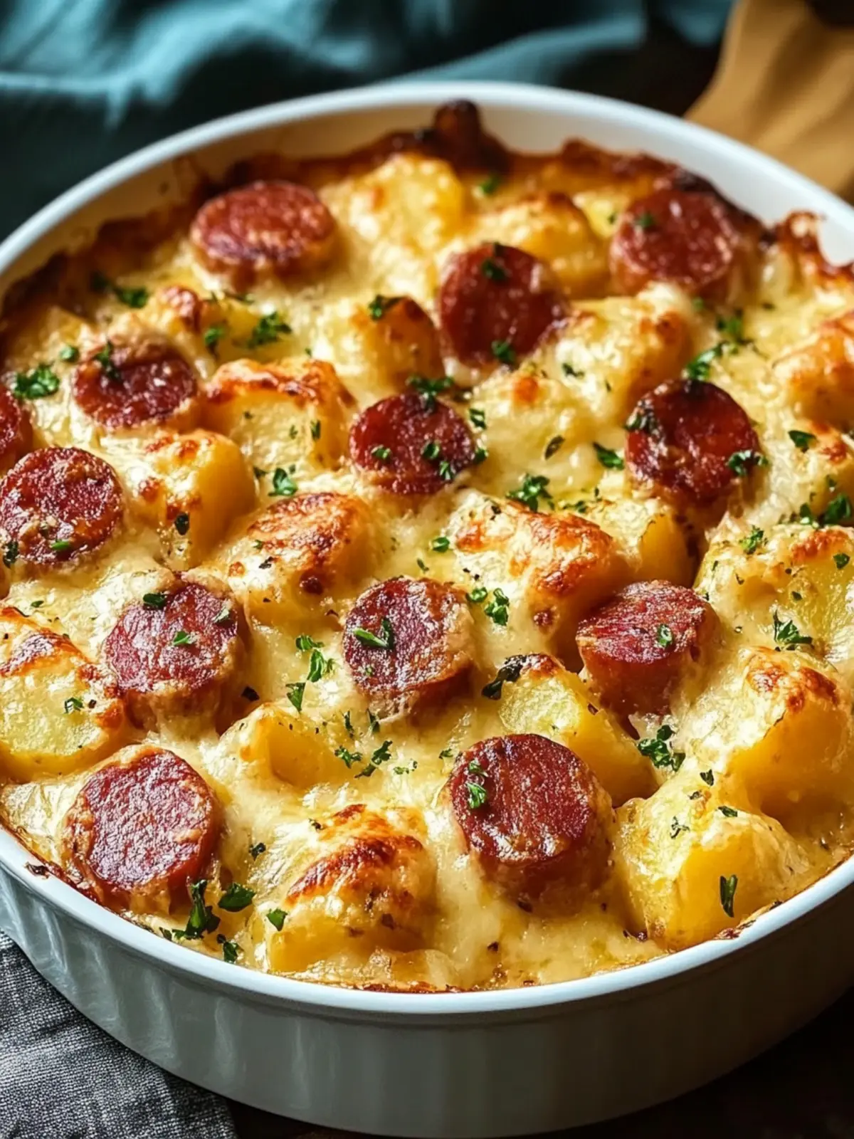 Hearty Kielbasa and Cheesy Potato Casserole: Your Ultimate Comfort Dish 2 Hearty Kielbasa and Cheesy Potato Casserole: An Amazing Ultimate Recipe
