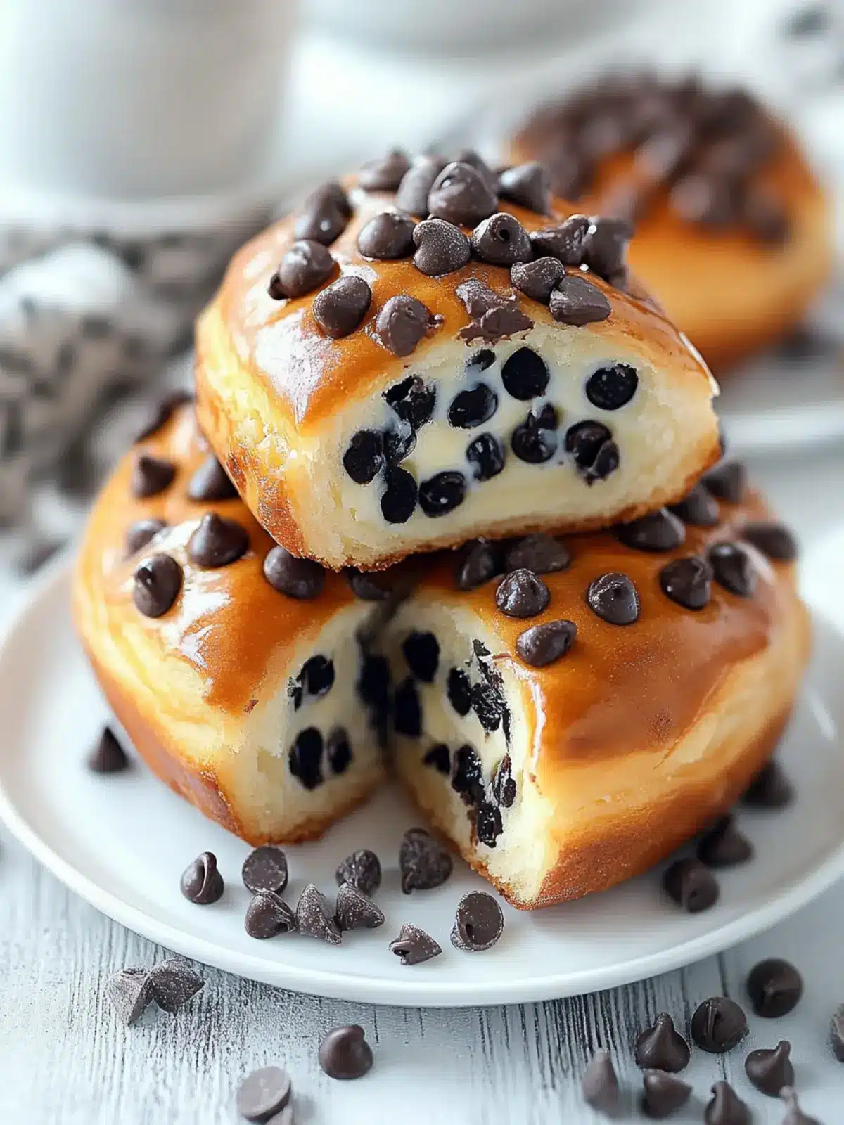 Decadent Chocolate Chip Vanilla Custard Brioches to Indulge in Cozy Brunch Vibes 2 Decadent Chocolate Chip Vanilla Custard Brioches to Indulge