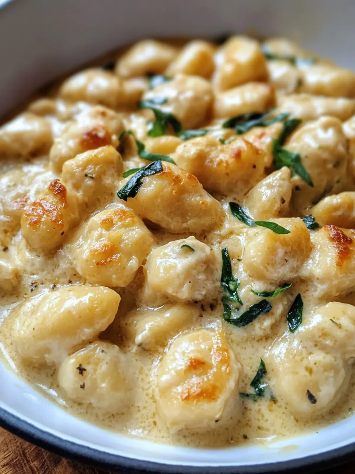 Chicken Alfredo Gnocchi