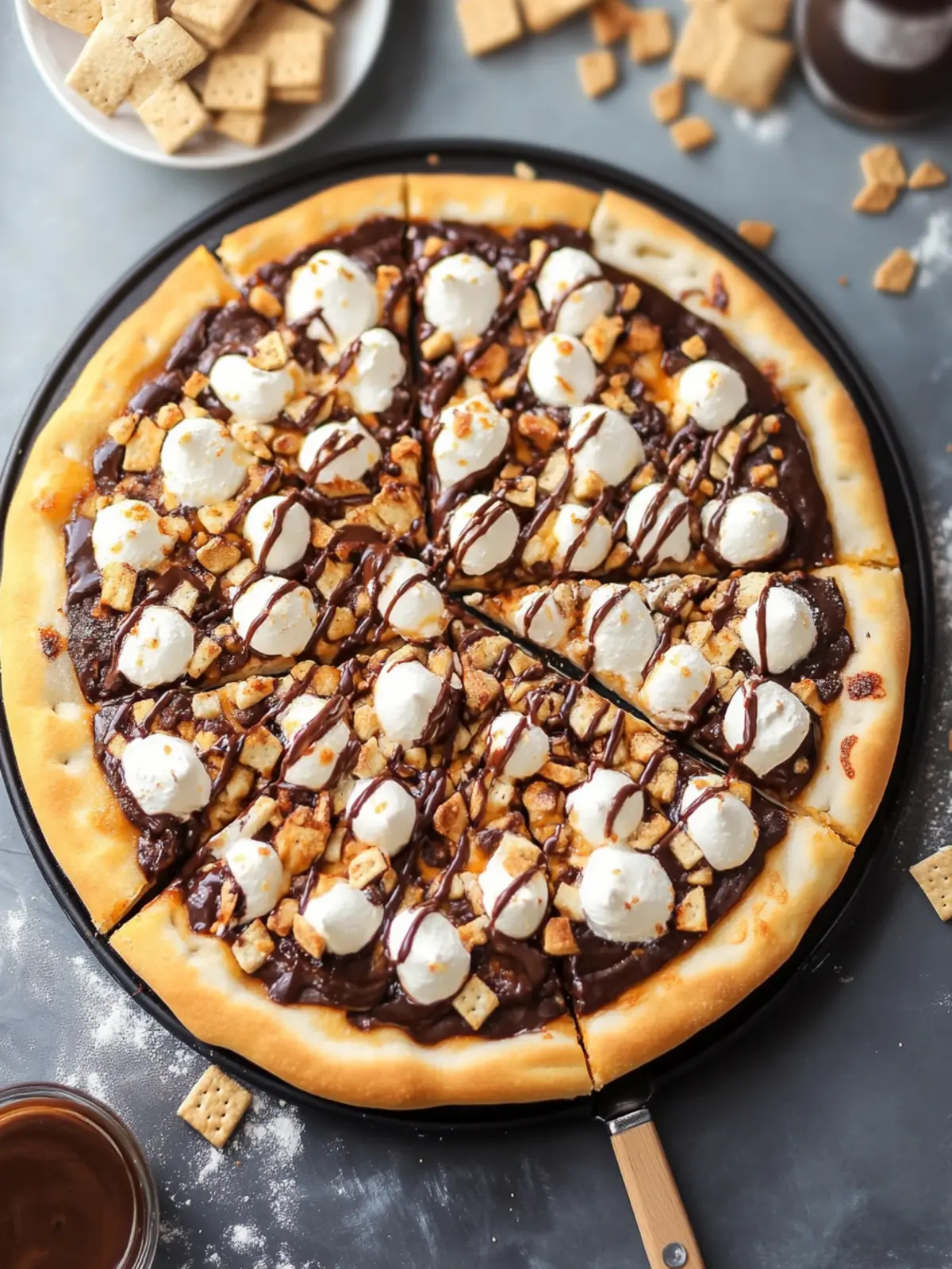 Irresistible S'mores Pizza: The Ultimate Sweet Treat Adventure 5 S’mores Pizza