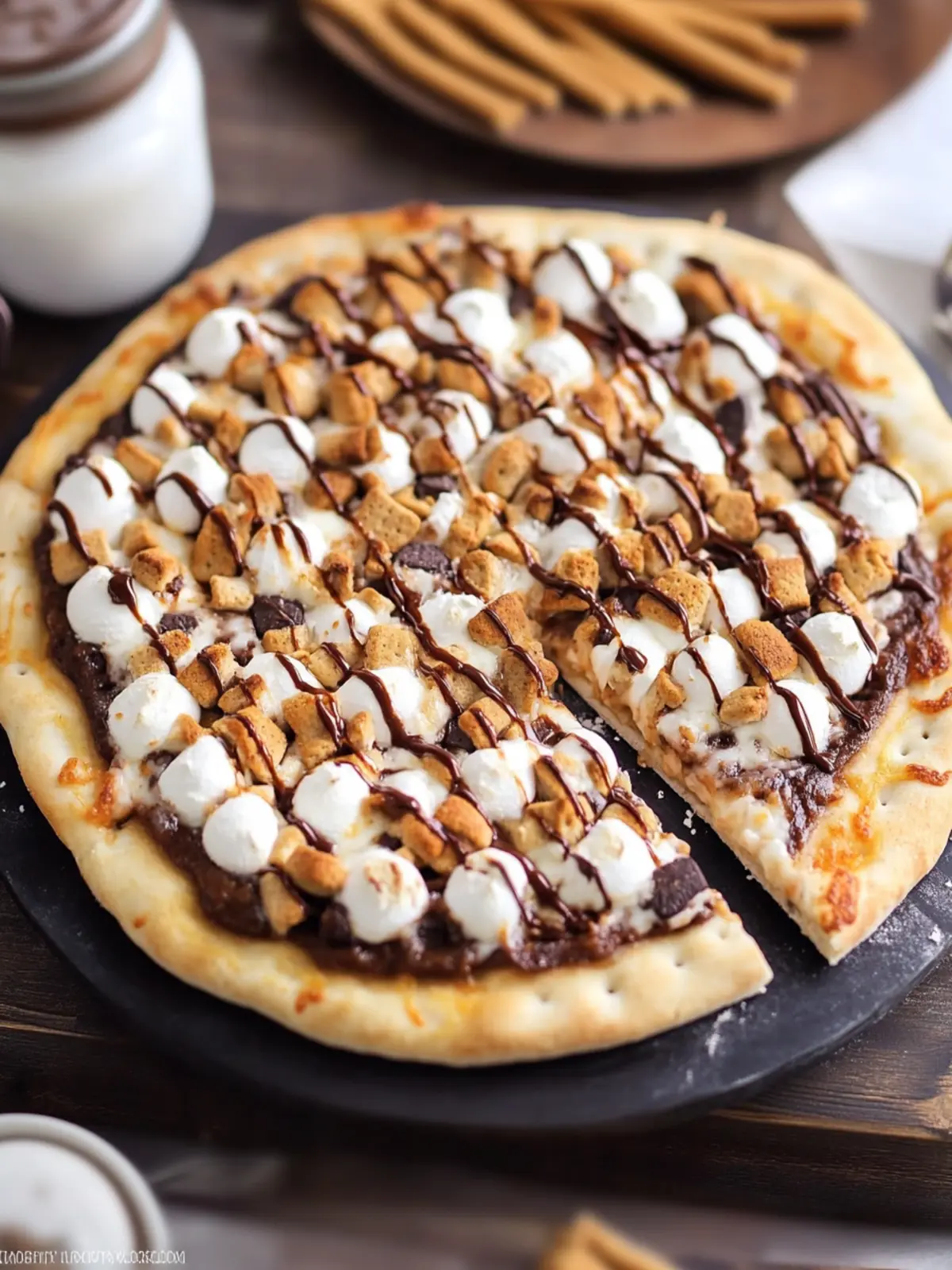 Irresistible S'mores Pizza: The Ultimate Sweet Treat Adventure 4 S’mores Pizza