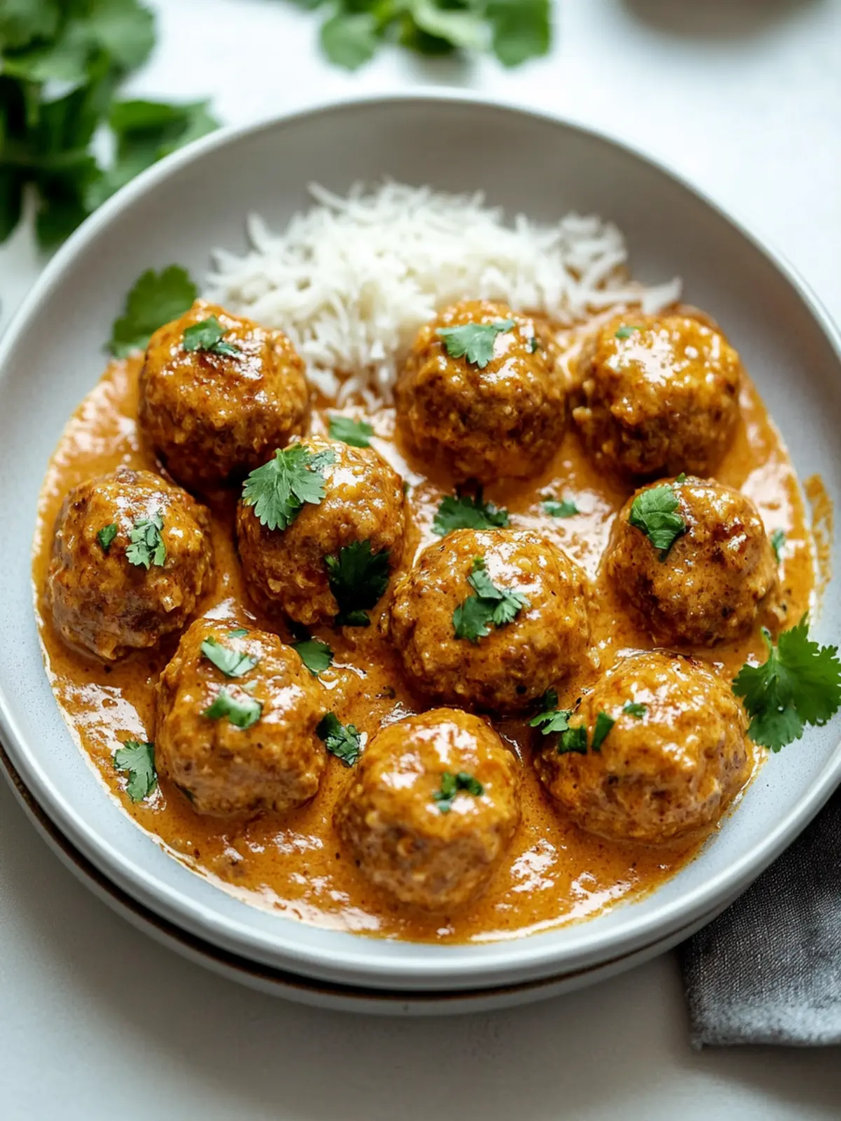Creamy Coconut Curry Meatballs for Ultimate Comfort Food 2 Creamy Coconut Curry Meatballs