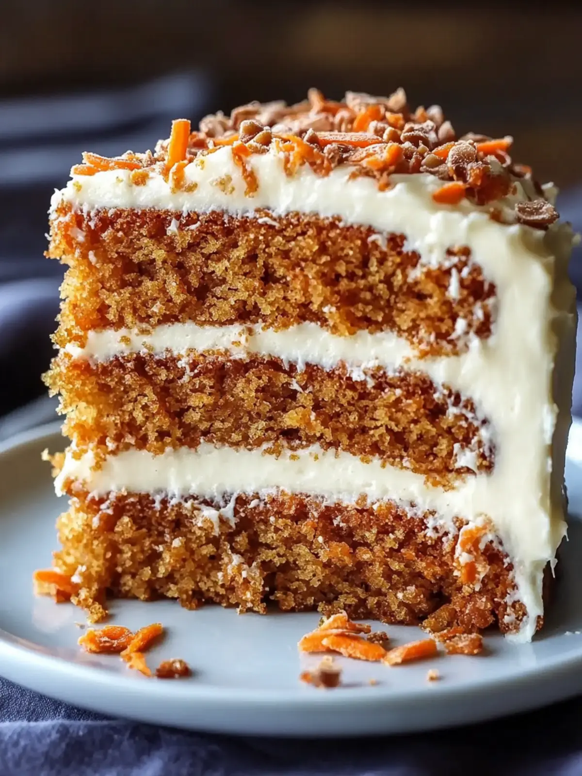 Easy Moist Carrot Cake Recipe – 8 Slices in 35 Minutes 5 Carrot Cake