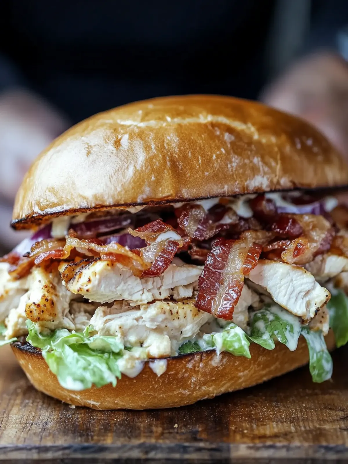 Chopped Chicken Bacon Ranch Sandwich: Quick Flavor Sensation 5 Chopped Chicken Bacon Ranch Sandwich