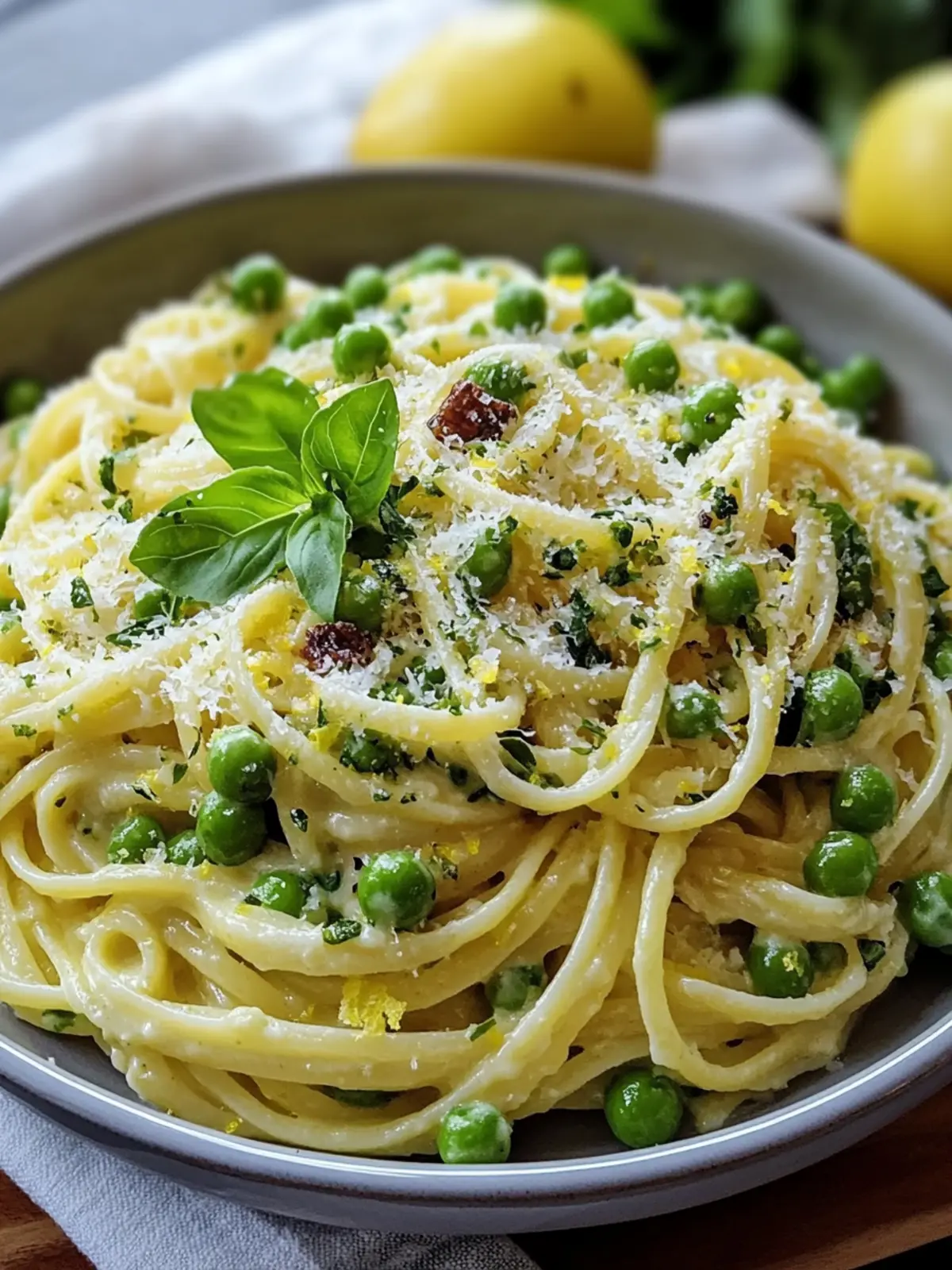 Fresh Spring Pea and Lemon Pasta: A Zesty Dinner Delight 4 Fresh Spring Pea and Lemon Pasta