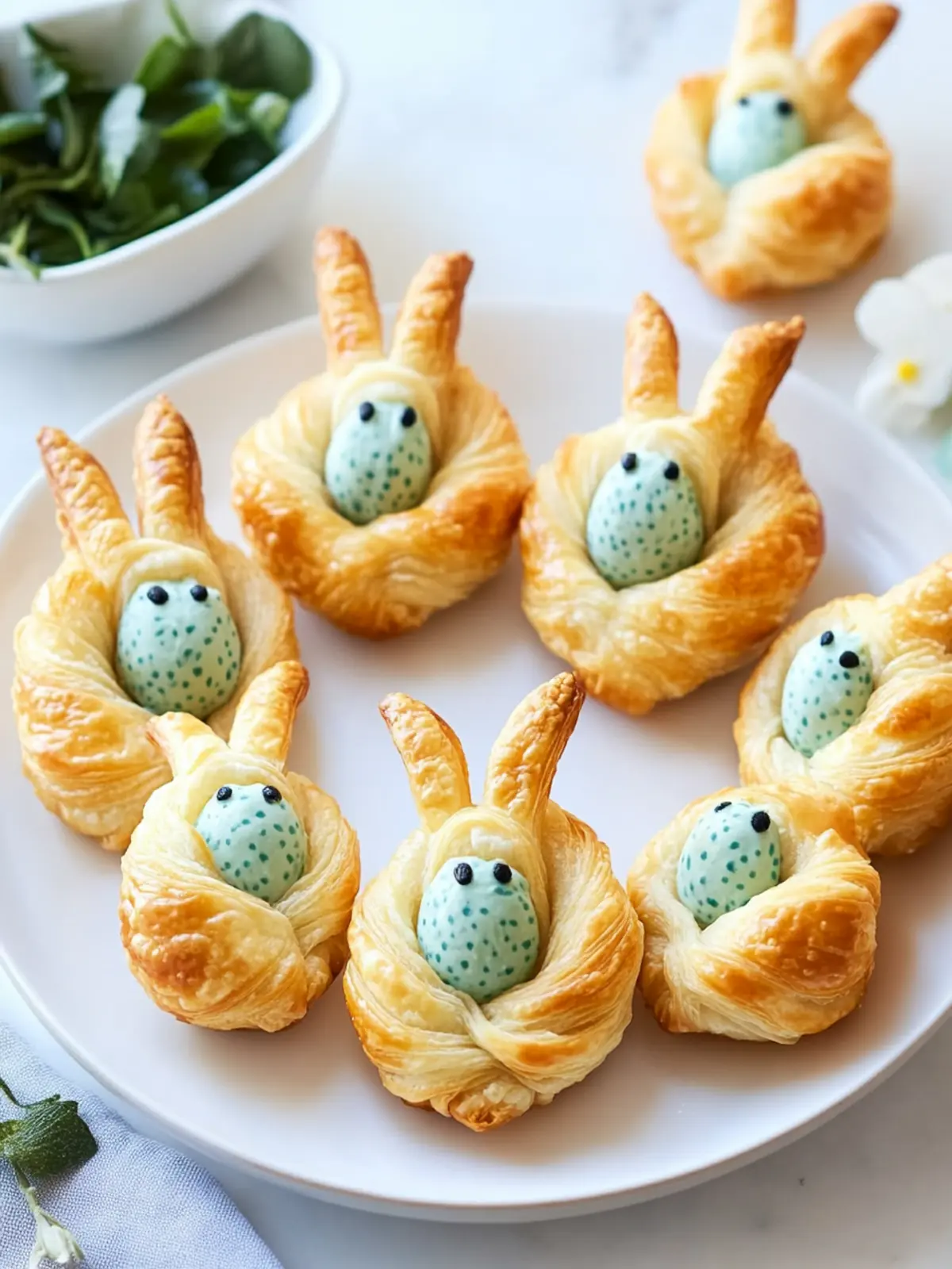 Easter Bunny Crescent Bites