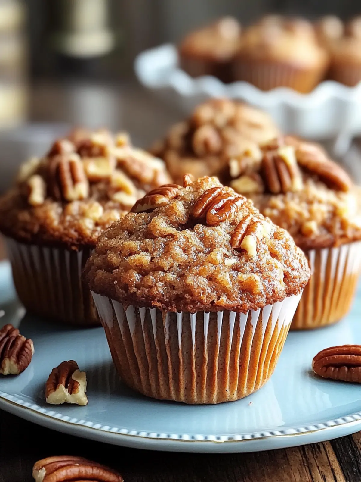 Pecan Pie Brown Sugar Muffins to Brighten Your Mornings 5 Pecan Pie Brown Sugar Muffins That Will Brighten Your Mornings