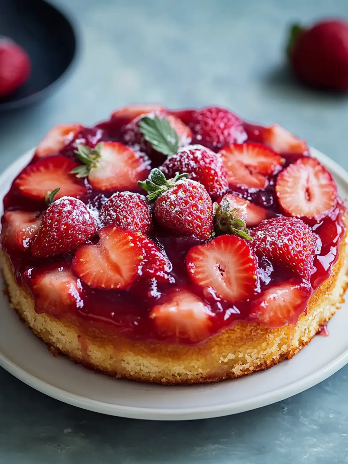 Strawberry Upside Down Cake: Your New Favorite Sweet Treat 5 Strawberry Upside Down Cake