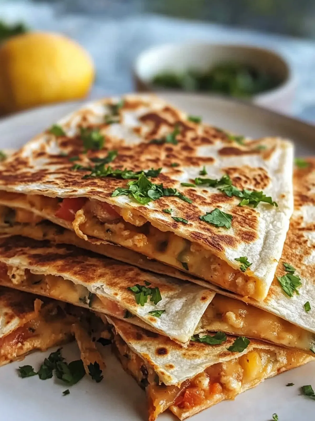 High Protein Quesadilla: Quick, Customizable Comfort Food 2 High Protein Quesadilla