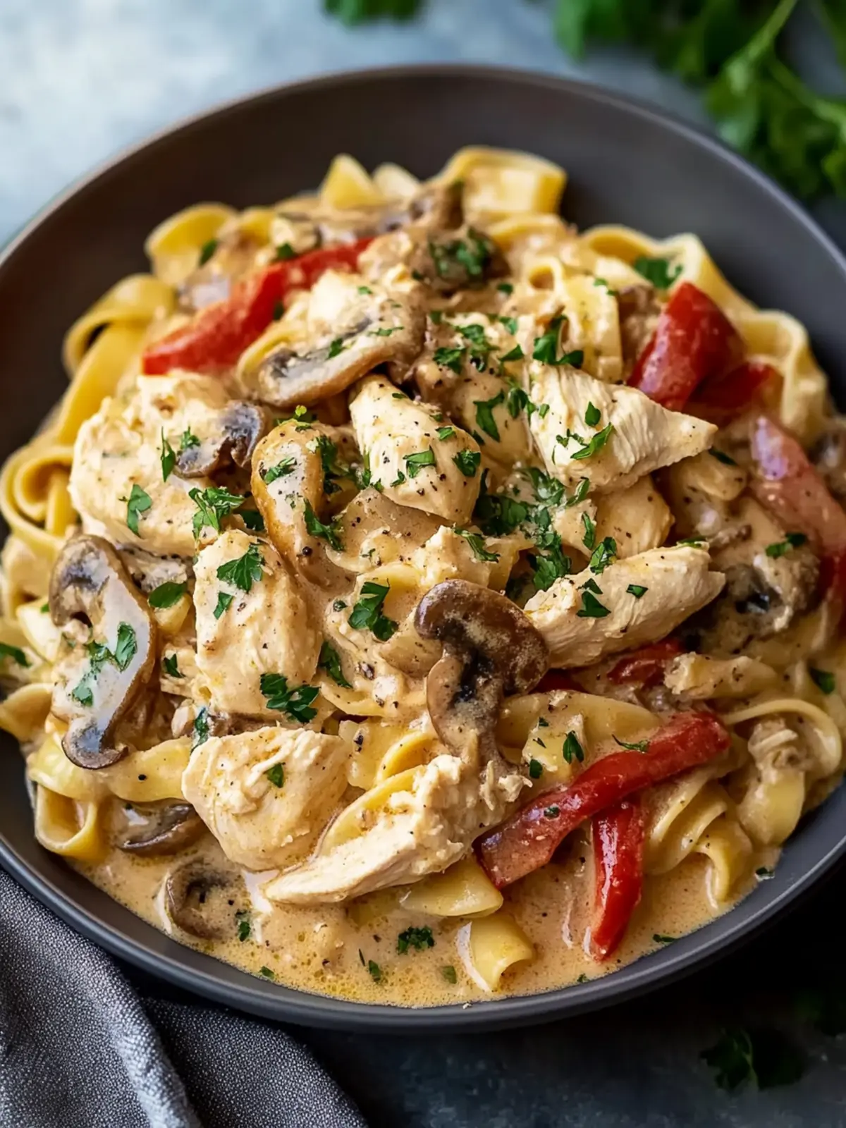 Delicious Chicken Stroganoff with Sweet Paprika Magic 3 Delicious Chicken Stroganoff
