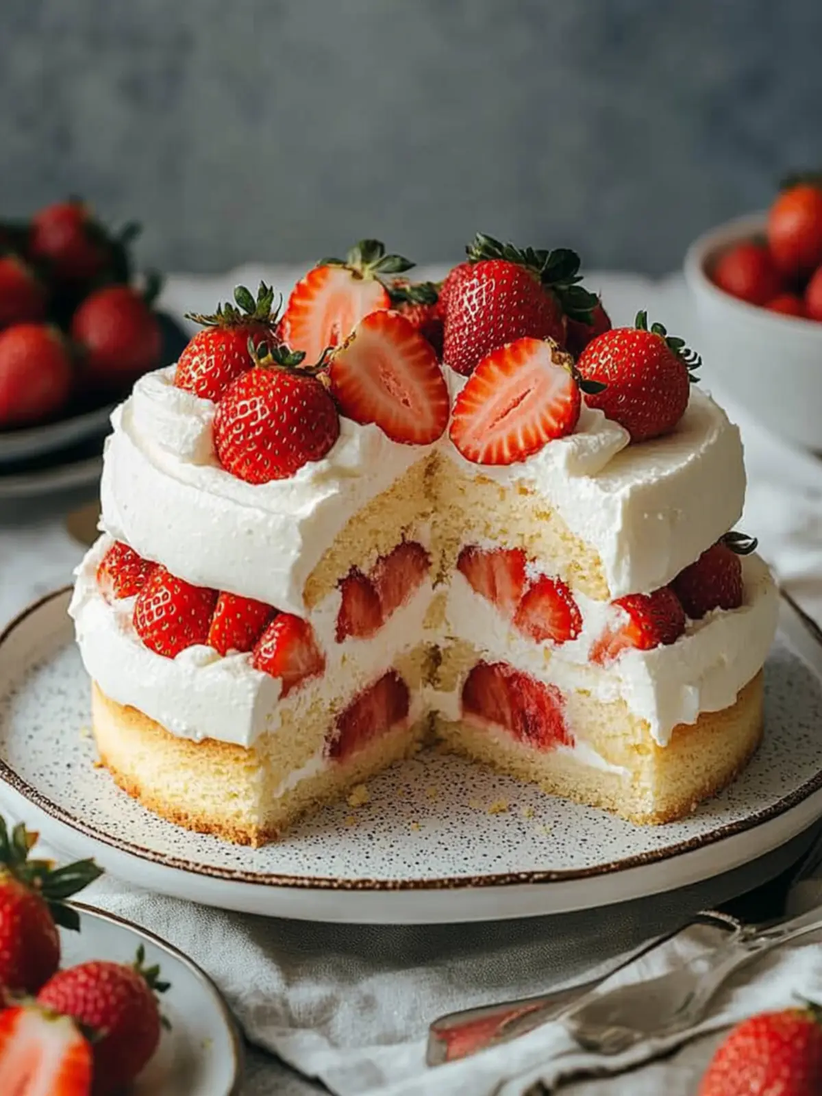 Fluffy Japanese Strawberry Shortcake Recipe for Perfect Parties 4 Japanese Strawberry Shortcake Recipe