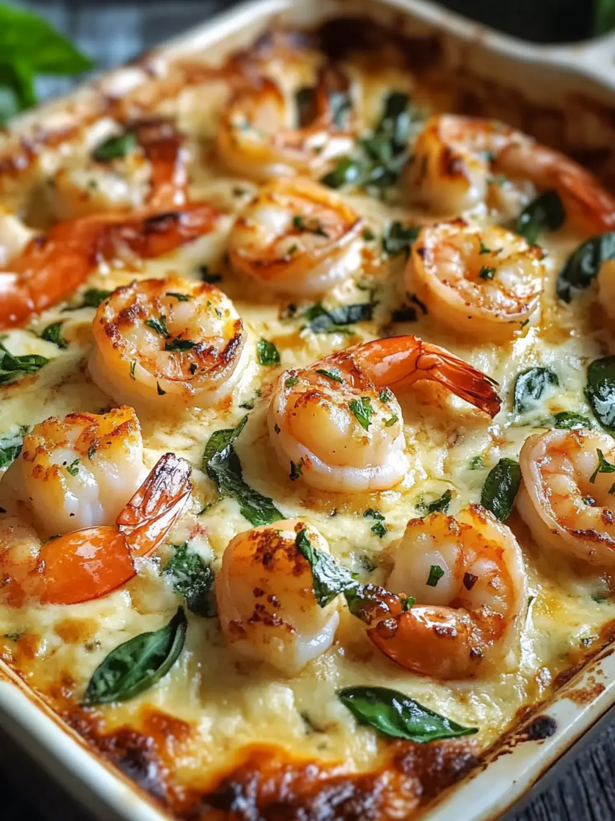Creamy Low-Carb Shrimp Tuscan Bake in Just 30 Minutes! 3 Low-Carb Shrimp Tuscan Bake