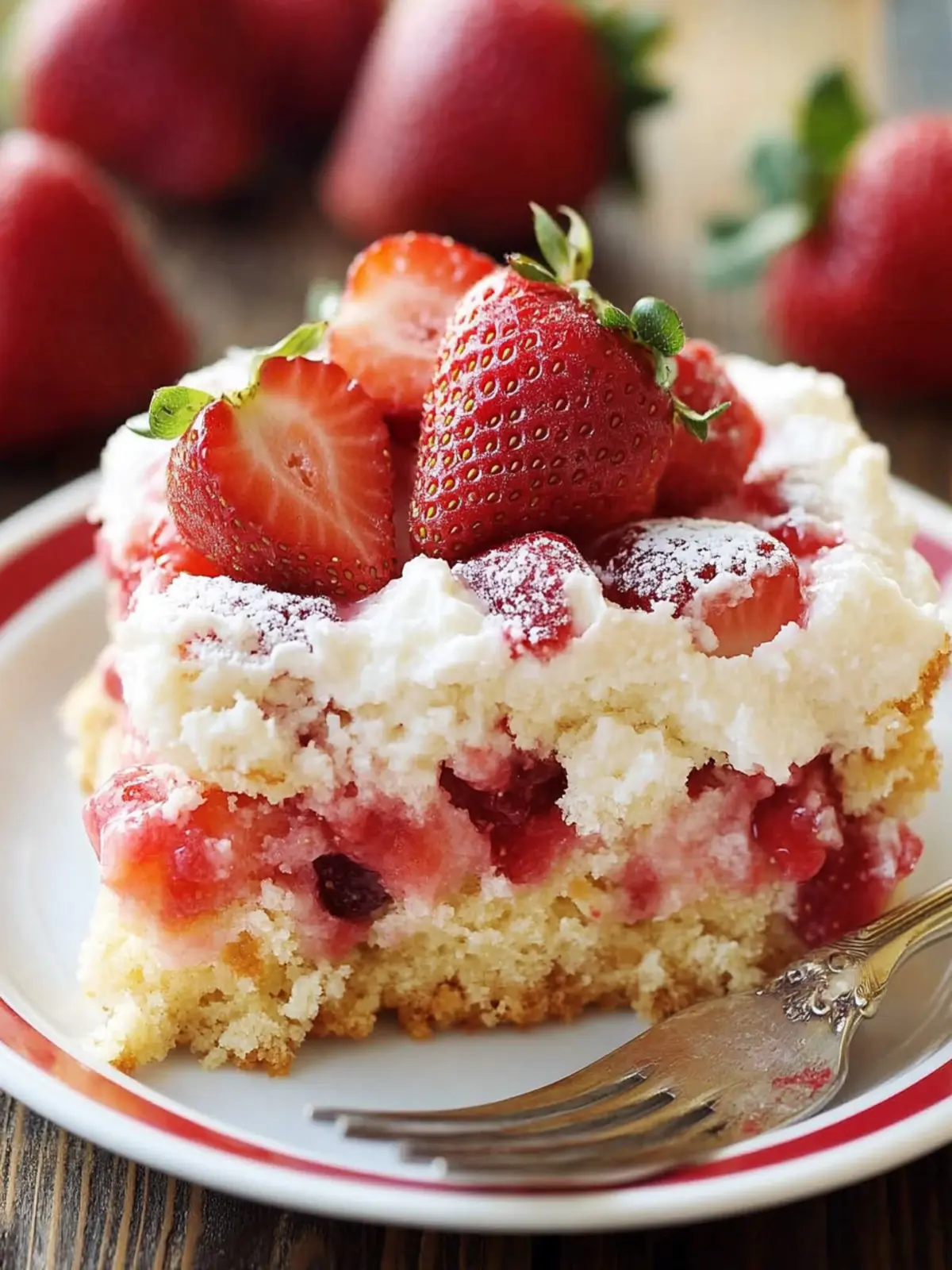 Fuss-Free Strawberry Shortcake Dump Cake Recipe for Summer Fun 5 Strawberry Shortcake Dump Cake Recipe