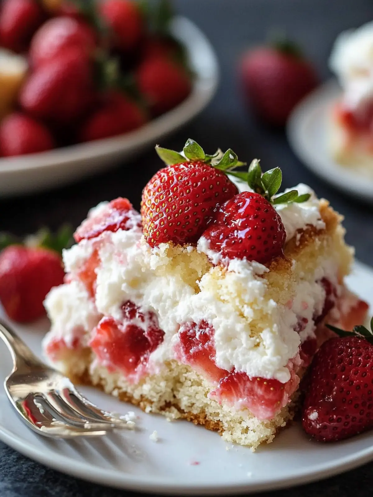 Fuss-Free Strawberry Shortcake Dump Cake Recipe for Summer Fun 4 Strawberry Shortcake Dump Cake Recipe