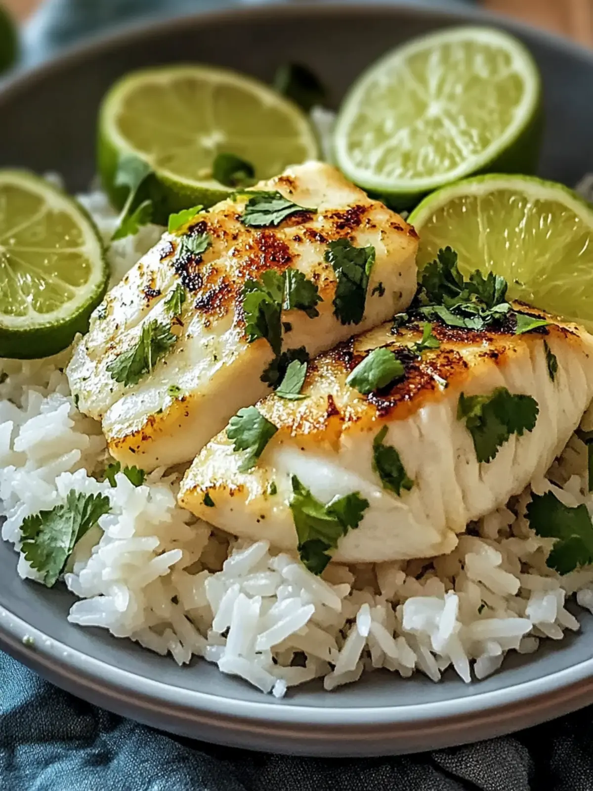 Coconut Lime Fish with Rice: A Quick 5-Step Delight 2 Coconut Lime Fish with Rice: An Incredible 5-Step Recipe