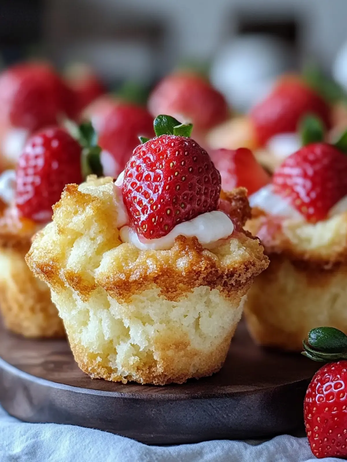 Easy Strawberry Shortcake Muffins Recipe for Quick 5-Minute Joy 3 Strawberry Shortcake Muffins Recipe Easy 5-Minute Quick Snack Idea