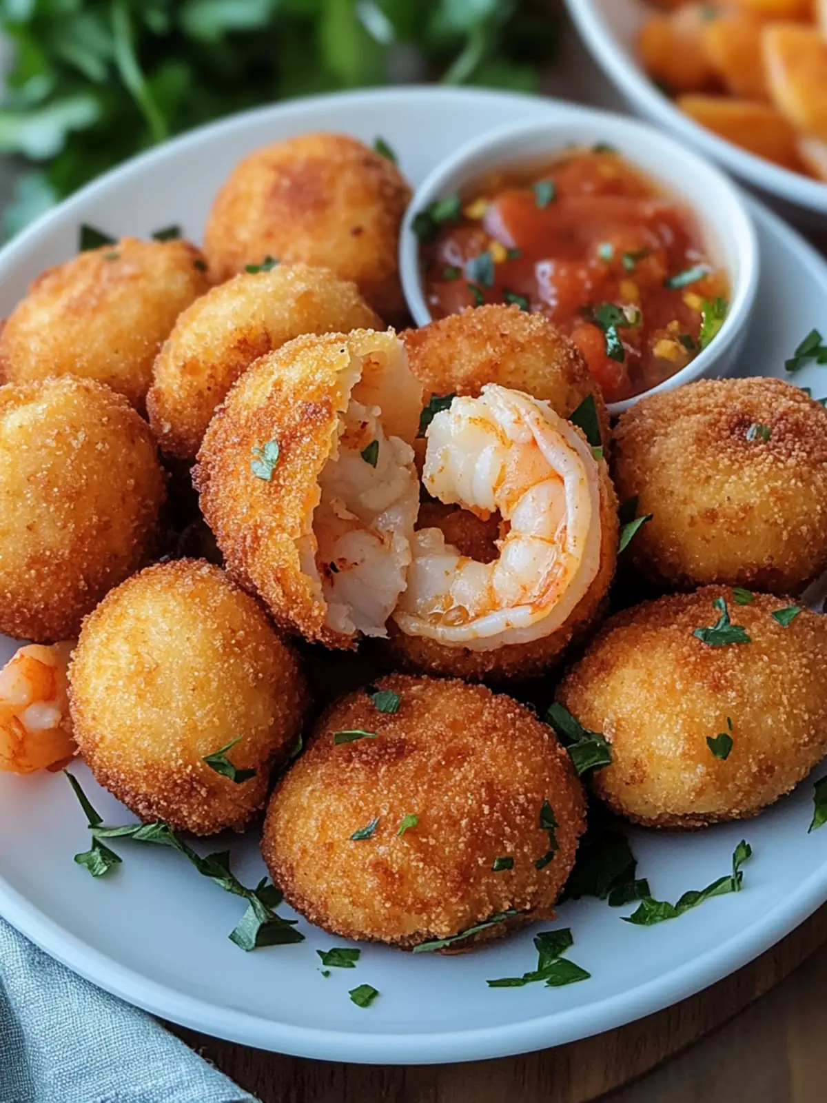 Crispy Portuguese Shrimp Croquettes: Elevate Dinner Tonight 3 Portuguese Shrimp Croquettes