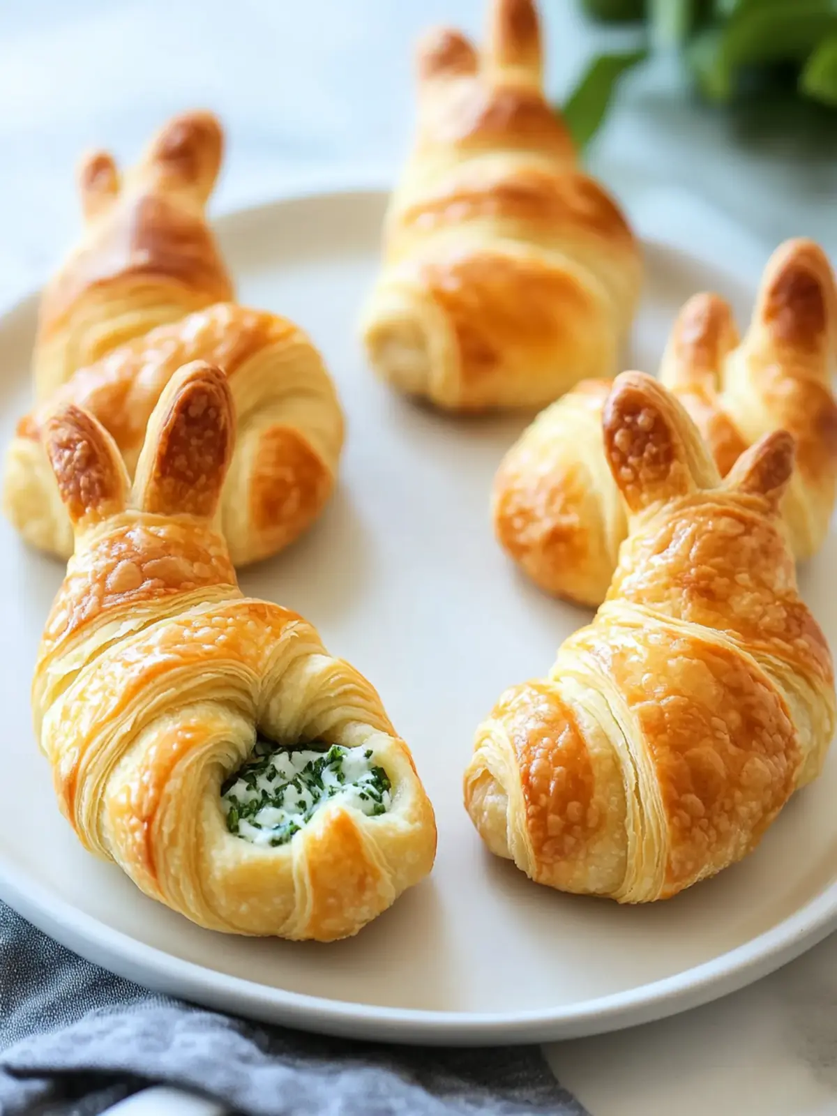 Easter Bunny Crescent Bites