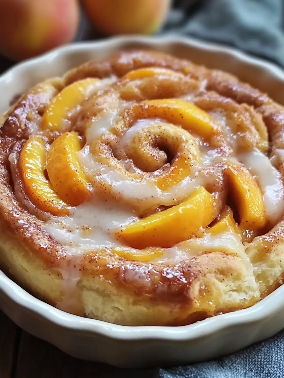 Peach Pie Cinnamon Rolls: Your New Breakfast Obsession 2 Peach Pie Cinnamon Rolls