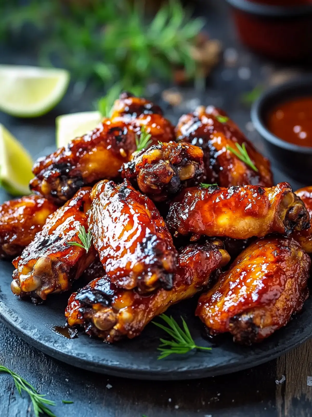 Crispy Oven-Baked Honey BBQ Chicken Wings You'll Adore 2 Crispy Oven-baked Honey Bbq Chicken Wings
