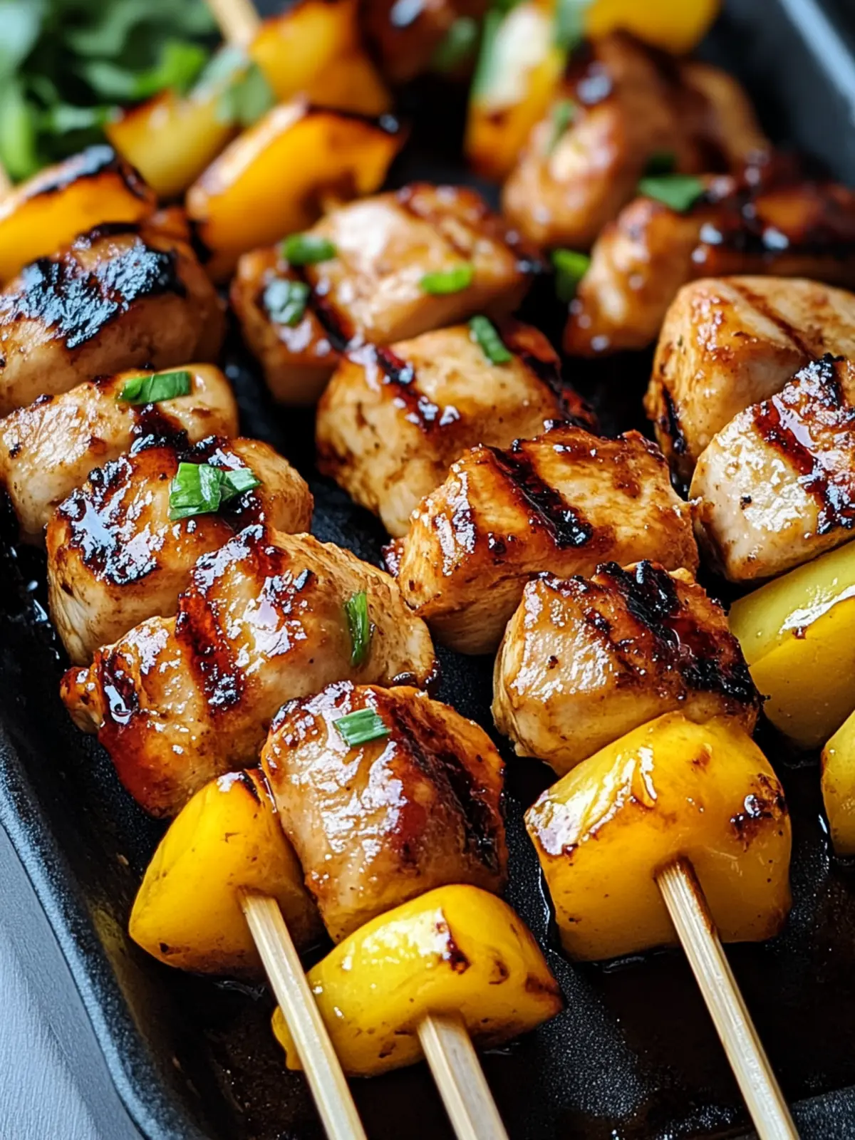 Hawaiian Chicken Skewers: Summer’s Best BBQ Treat 4 Hawaiian Chicken Skewers