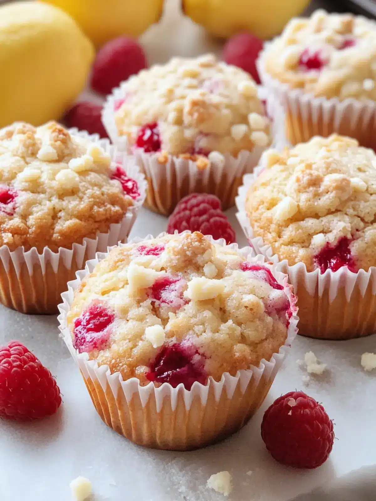 Lemon Raspberry White Chocolate Muffins That Wow Every Bite 4 Lemon Raspberry White Chocolate Muffins