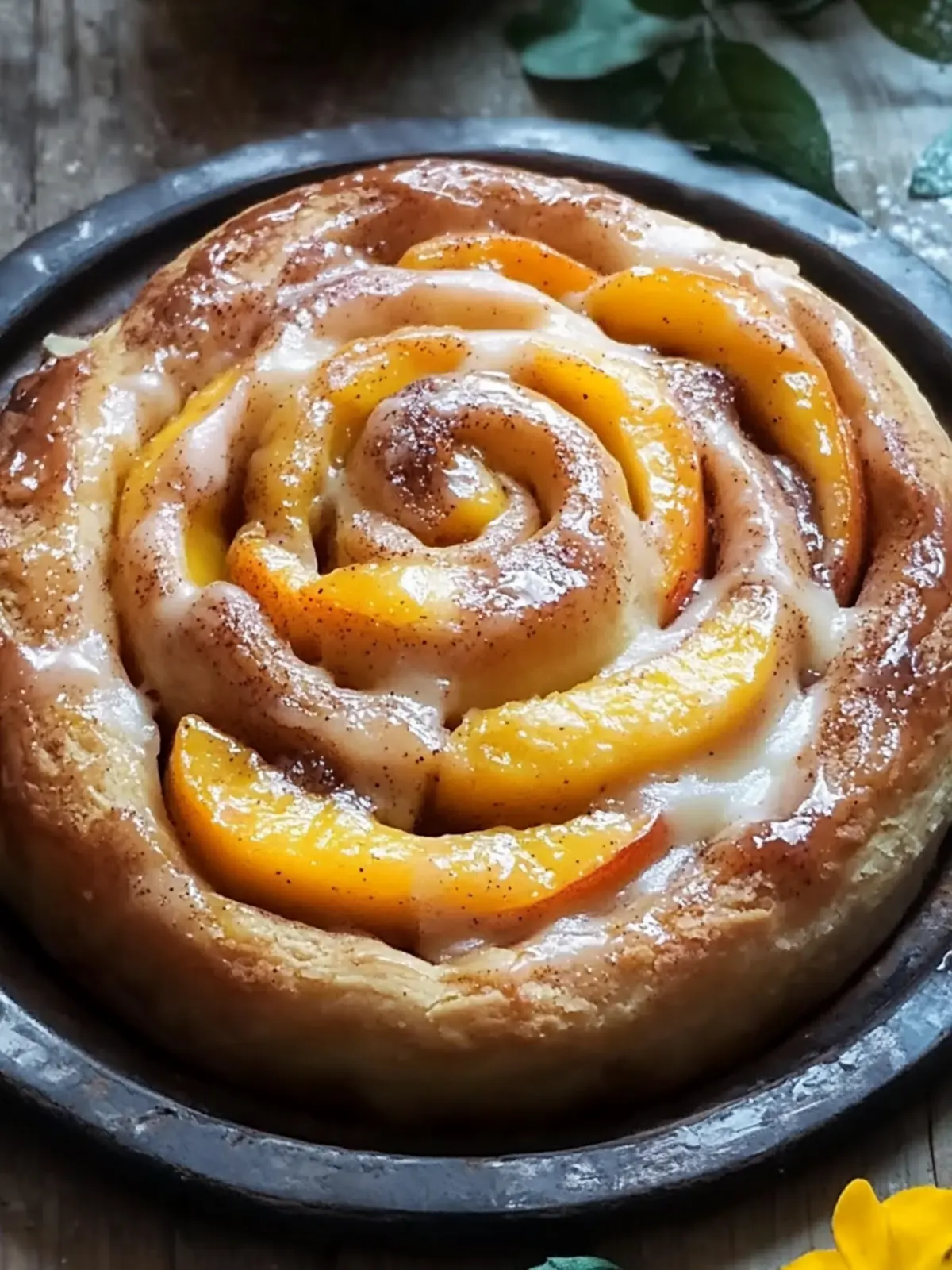 Peach Pie Cinnamon Rolls: Your New Breakfast Obsession 5 Peach Pie Cinnamon Rolls