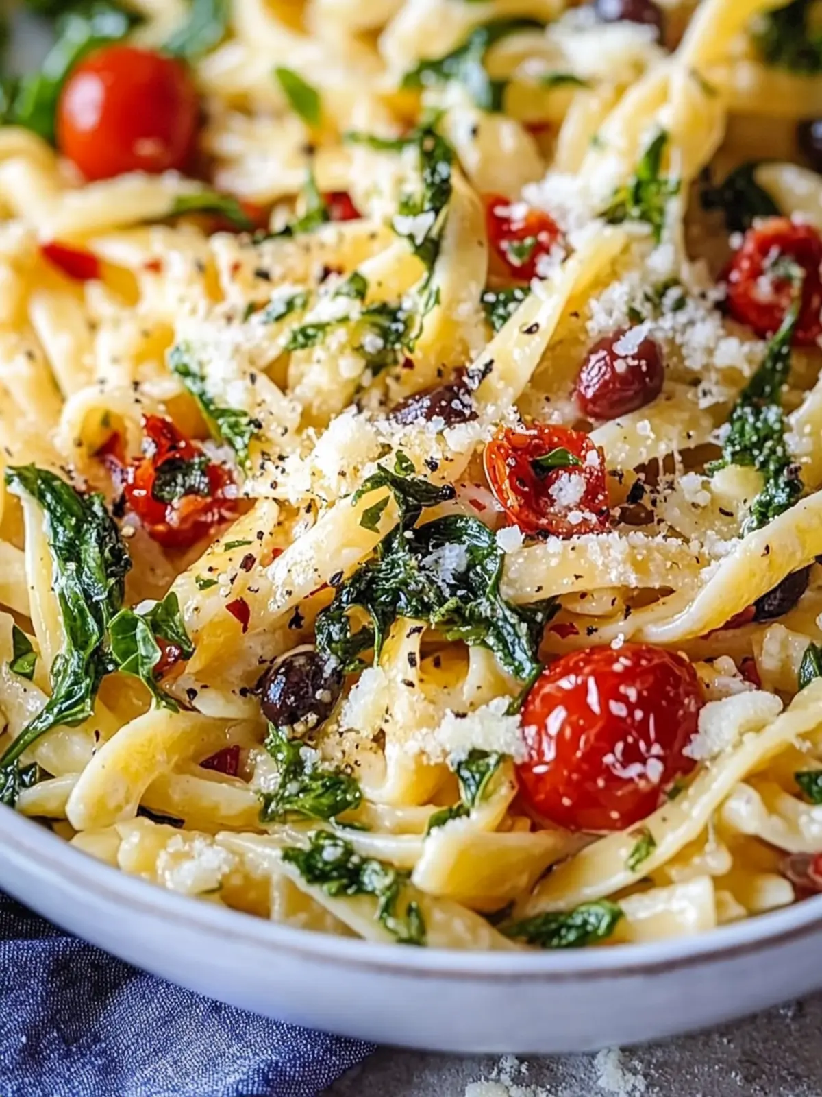Mediterranean Pasta Bliss: Quick, Flavor-Packed Recipe 4 Mediterranean Pasta