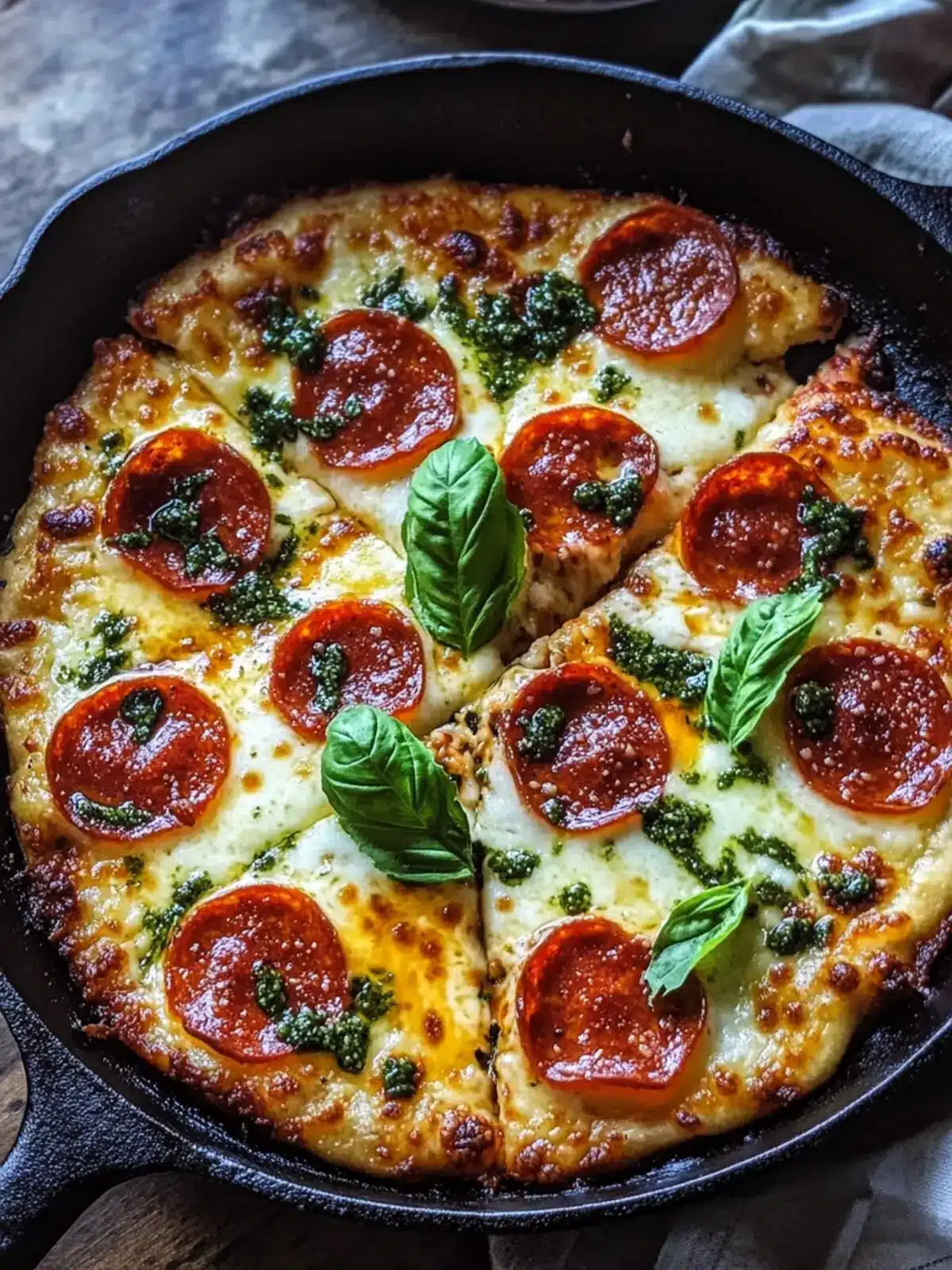 Crispy Cast Iron Skillet Pizza: Your New Easy Dinner Delight 4 Crispy Cast Iron Skillet Pizza
