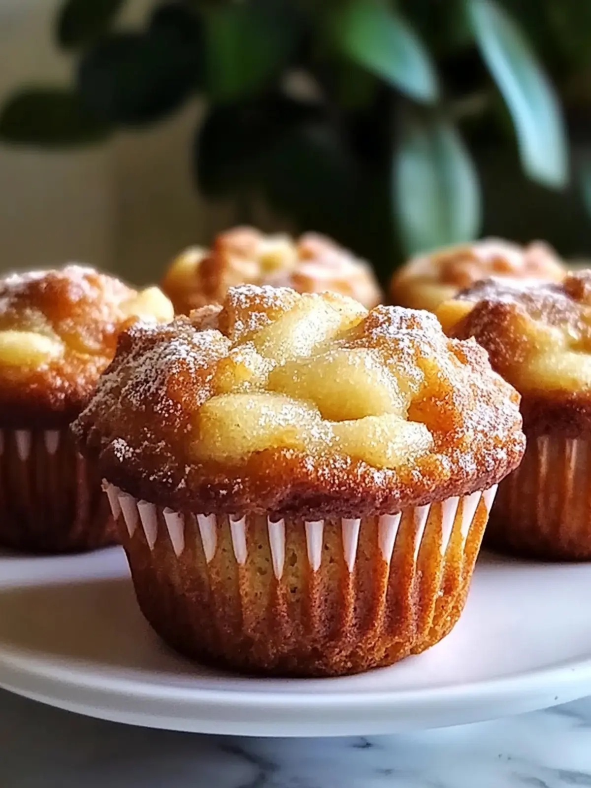 Fluffy Apple Fritter Muffins – Your New Favorite Morning Treat 2 Fluffy Apple Fritter Muffins